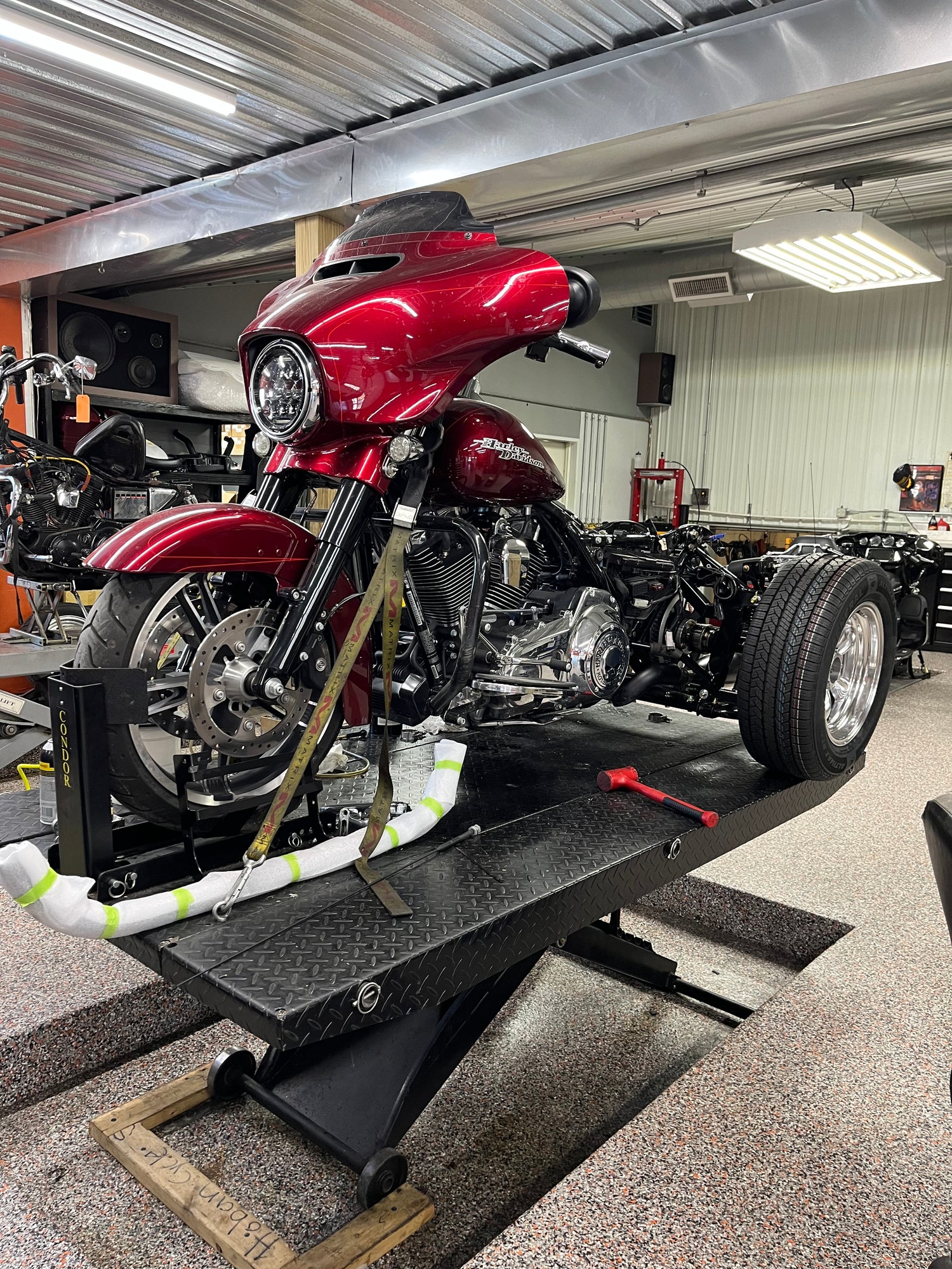 Harley-Davidson Trike Conversion in Wisconsin