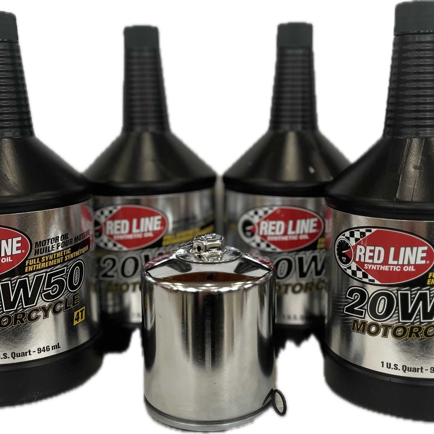 Red Line V-Twin Oil Change Kits