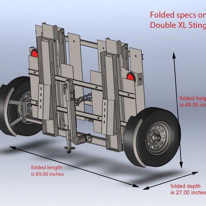 Stinger Folding Trailer - Twin Cruiser