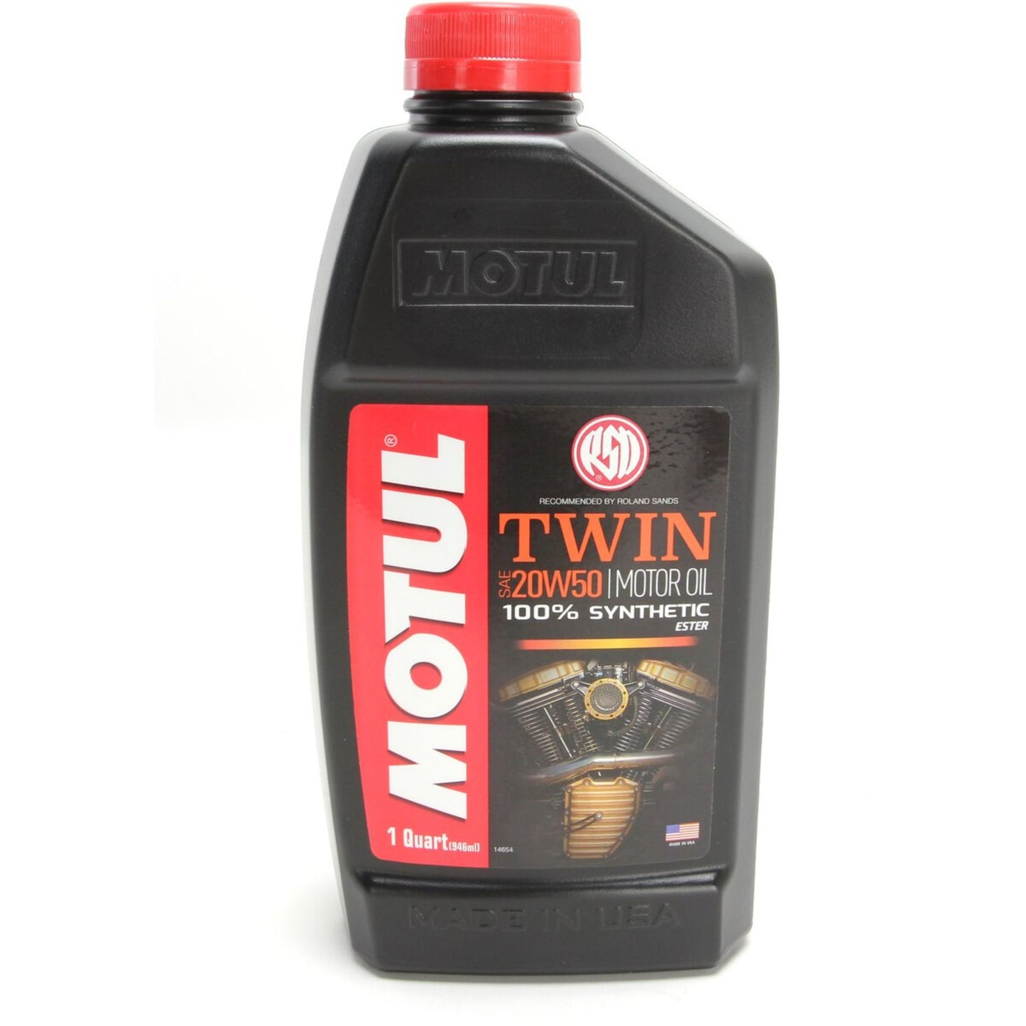 V-Twin Synthetic Oil - 20W-50