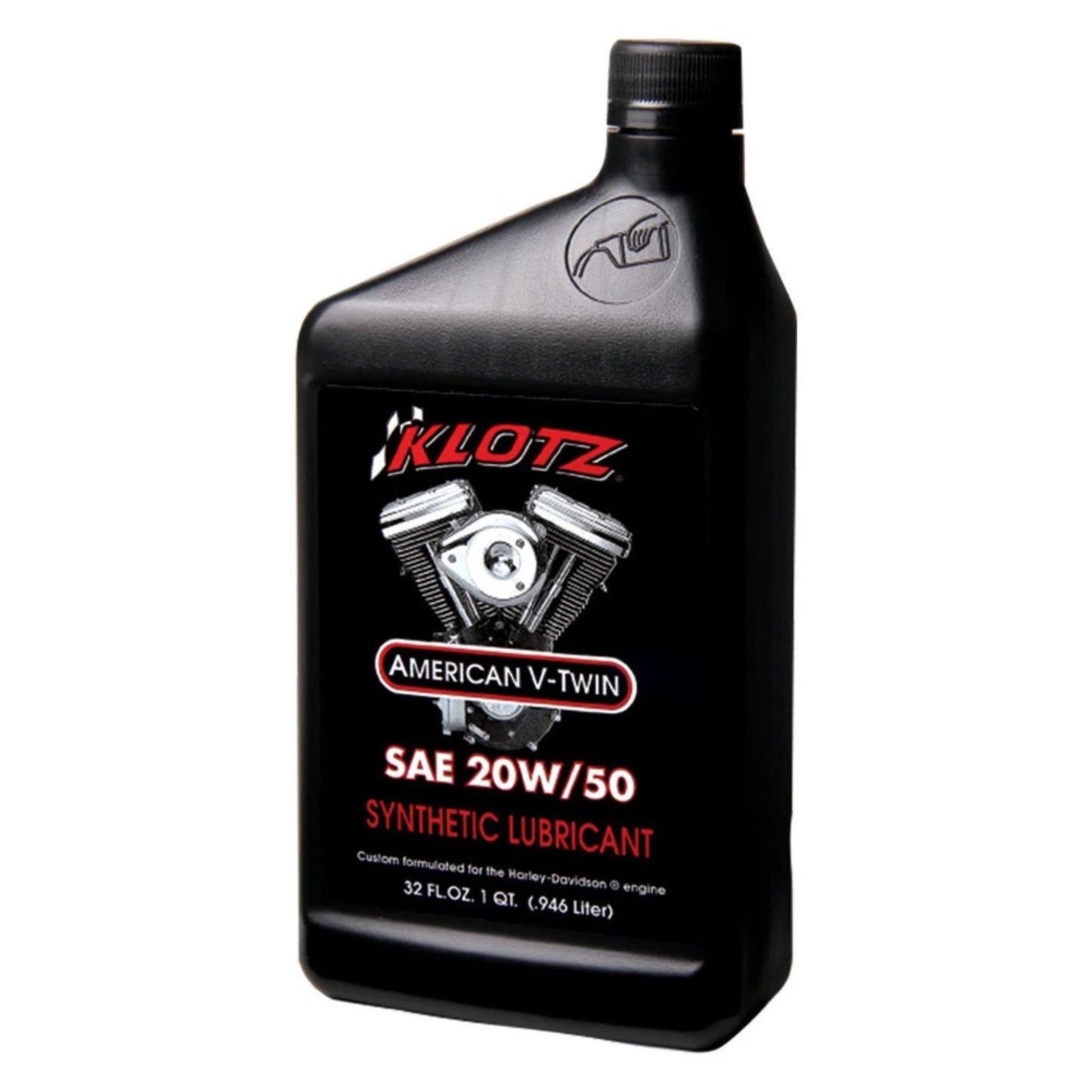 Klotz® KH-2050 - American V-Twin Multi-Viscosity SAE 20W-50 Synthetic Engine Lubricant