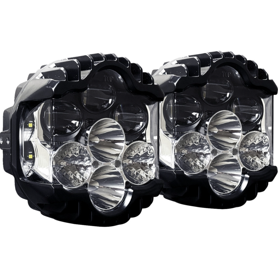 Custom Dynamics Shark Demon Headlight - Road Glide 15-Newer