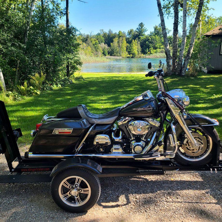 Stinger Folding Trailer - XL 112- Single Bike