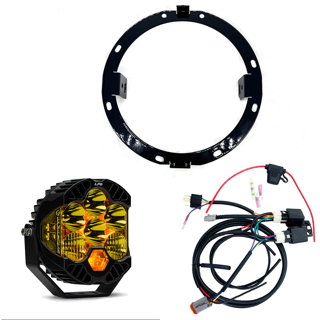 BAJA DESIGNS LP6 LIGHTING KIT - Street Glide 96-13