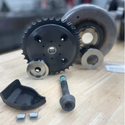 Man O War Motorsprocket Complete Kit for 07-10 TC Non-Touring Models