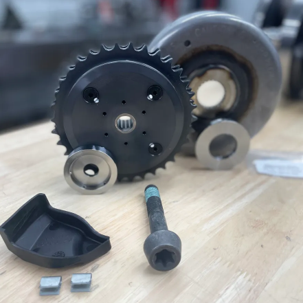 Man O War Motorsprocket Complete Touring Kit 07-10 TC for Touring Models