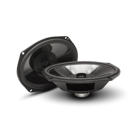 Power Motorcycle 6"x9" Full Range Bag Lid Speakers