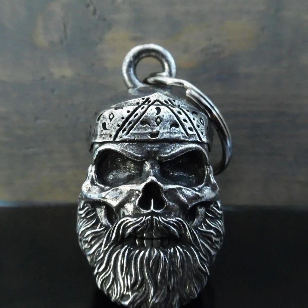 Old School Biker Skull Bell