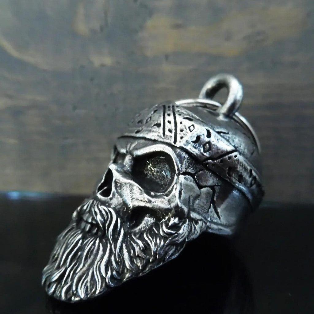 Old School Biker Skull Bell