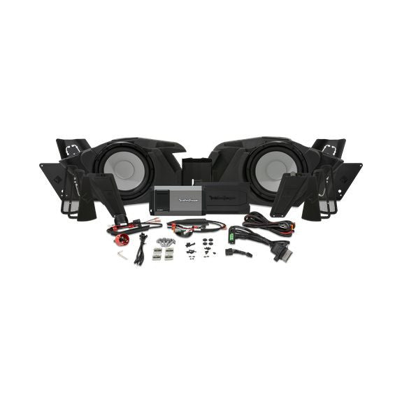 2014+ Harley-Davidson® Dual 10" Saddlebag Subwoofer Kit