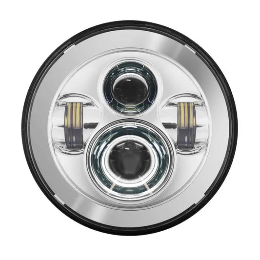 Hogworkz 7" LED Chrome Headlight (Daymaker Replacement) for Harley® Touring & Softail
