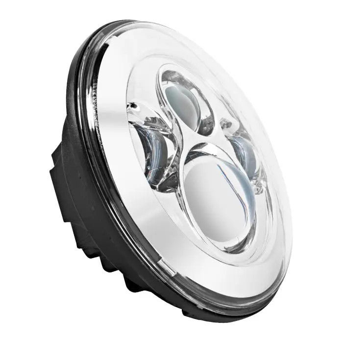 Hogworkz 7" LED Chrome Headlight (Daymaker Replacement) for Harley® Touring & Softail