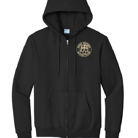 LOUD PIPES SAVES LIVES ZIP UP HOODIE