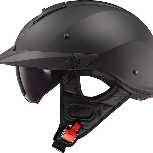 LS2 Rebellion Solid Matte Black Helmet