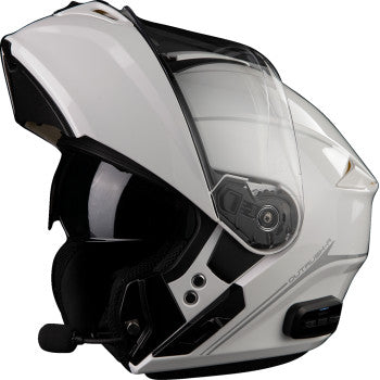 Sena Outrush R Modular Bluetooth Motorcycle Helmet - White