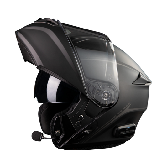 Sena Outrush R Modular Bluetooth Motorcycle Helmet - Blk