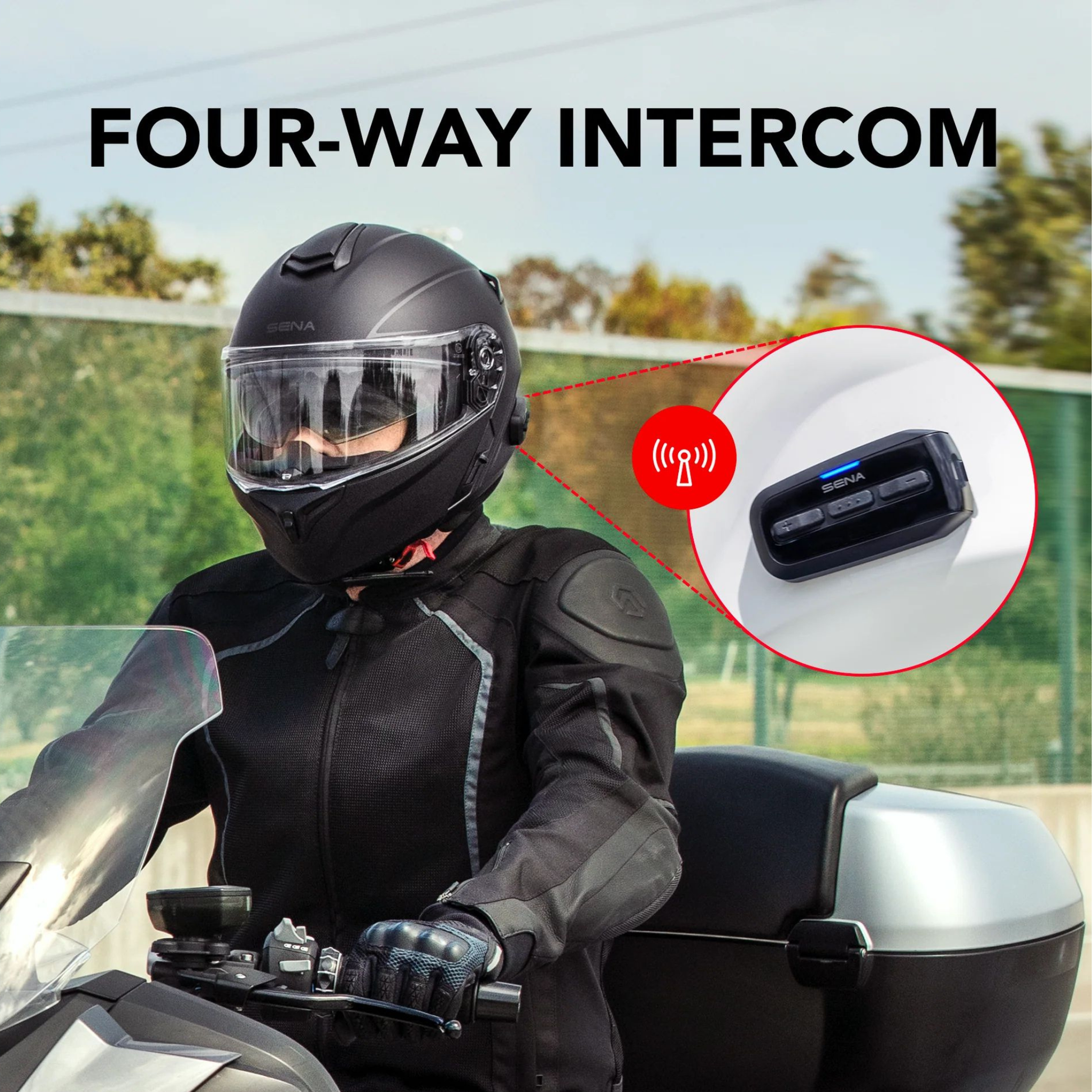 Sena Outrush R Modular Bluetooth Motorcycle Helmet Sena Outrush R Modular Bluetooth Motorcycle Helmet