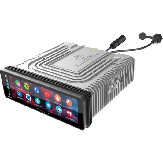 WHD.9813 Plug-n-Play Headunit w/Wireless Apple Carplay, Wireless Android Auto, & SiriusXM Ready - WHD.9813 for 1998-2013 Harley-Davidson Touring Motorcycles