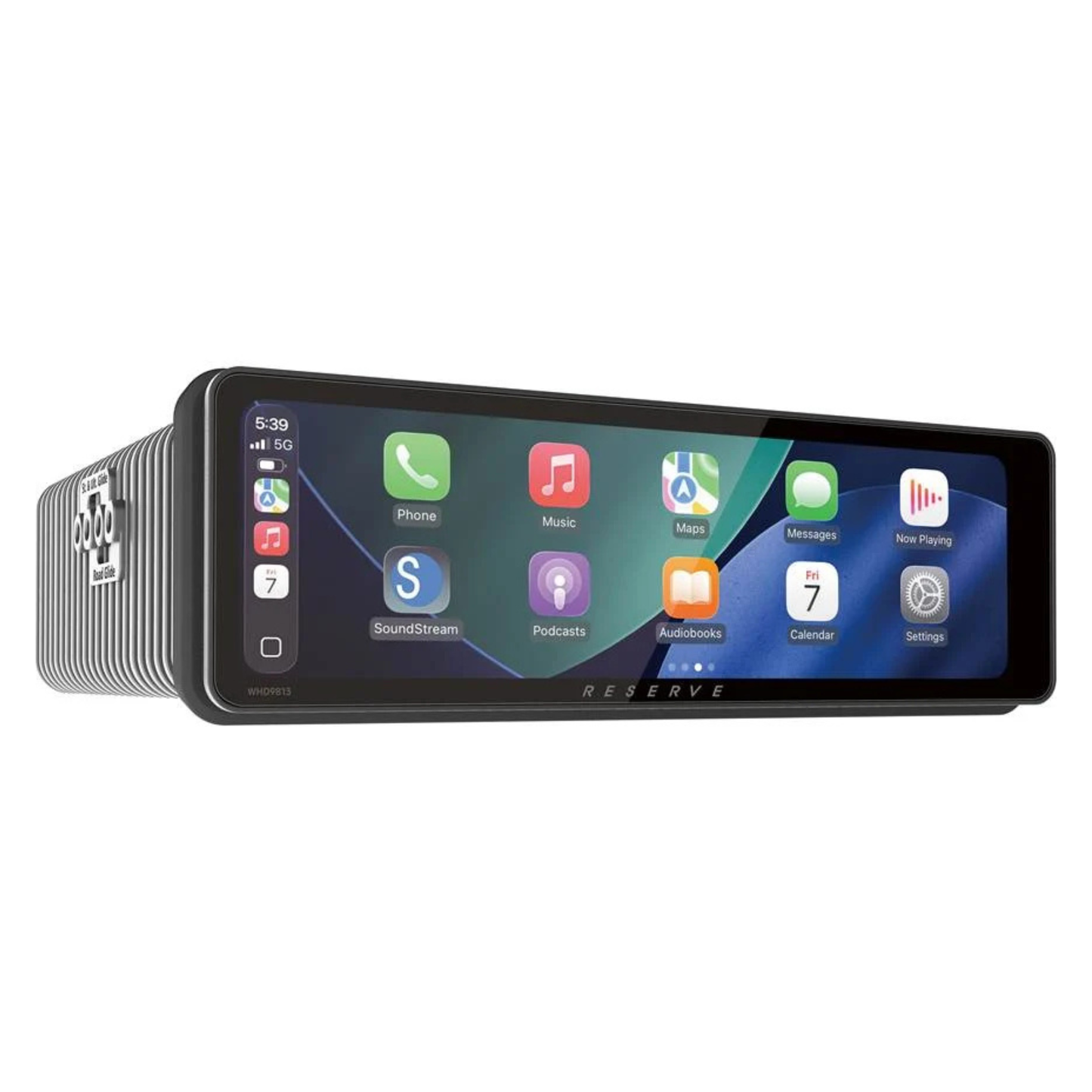 WHD.9813 Plug-n-Play Headunit w/Wireless Apple Carplay, Wireless Android Auto, & SiriusXM Ready - WHD.9813 for 1998-2013 Harley-Davidson Touring Motorcycles