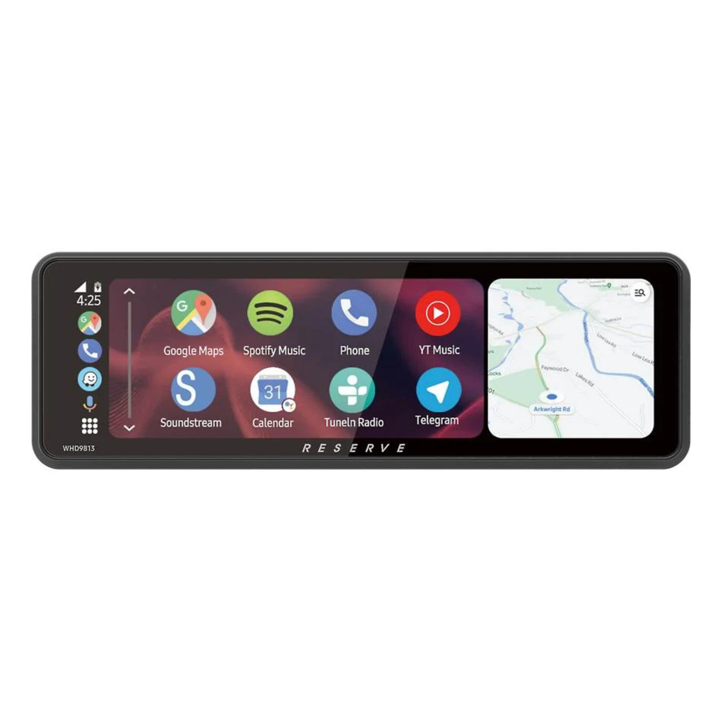 WHD.9813 Plug-n-Play Headunit w/Wireless Apple Carplay, Wireless Android Auto, & SiriusXM Ready - WHD.9813 for 1998-2013 Harley-Davidson Touring Motorcycles