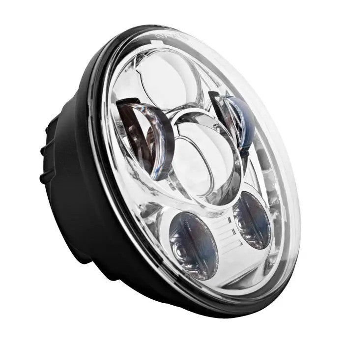 Hogworkz 5 3/4" LED Chrome V2 Headlight for Harley® Sportster, Dyna & Softail