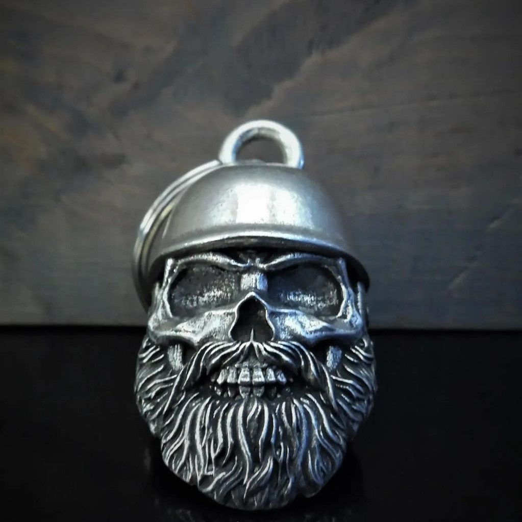 Helmet Skull Biker Bell